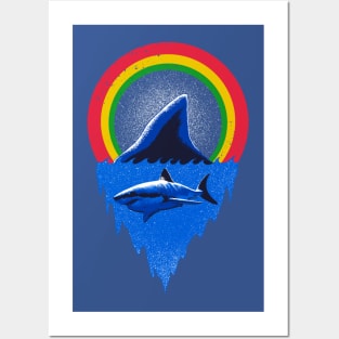 Save the sharks Posters and Art